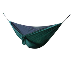 Treimboover Hamaca 1-2 Persona portátil al Aire Libre Acampada Hamaca con mosquitero Neto de Alta Resistencia de paracaídas de paracaídas Cama Colgant precio