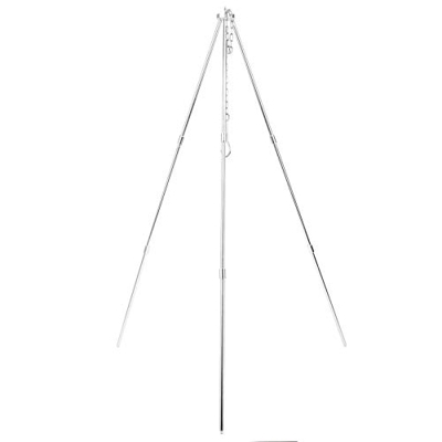 Trípode de Picnic, Robusto Y Fácil de Transportar Trípode de Barbacoa Ajustable para Acampar para Picnics