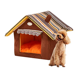 Stronrive Caseta para Gato/Perros Exterior, Caseta Impermeable para Perros, Casa para Perros Interior Al Aire Libre Refugio para Cachorros, Refugio Pl precio