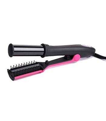 PERFECT BEAUTY Plancha-TENACILLA GIRATORIA DO Styler, Negro,Rosa, Estandar