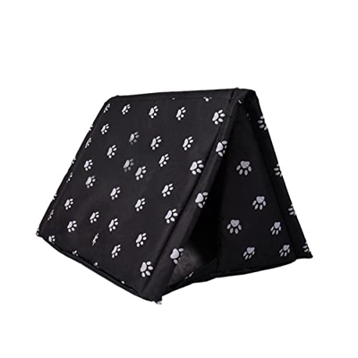 MEZING Caseta para Perros, Perrera para Perros Exterior Cálido Casa De Perro Interior Impermeable, Cama Cueva Casa para Gatos Perros Resistente A La I