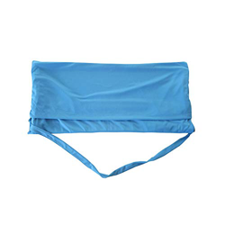 Dnieheic Toalla, tumbona, toalla para tumbonas, tumbonas, colchoneta de playa, silla de playa, cubierta plegable de 21 x 75 cm con bolsillo lateral (a precio