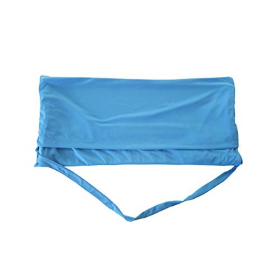 Dnieheic Toalla, tumbona, toalla para tumbonas, tumbonas, colchoneta de playa, silla de playa, cubierta plegable de 21 x 75 cm con bolsillo lateral (a