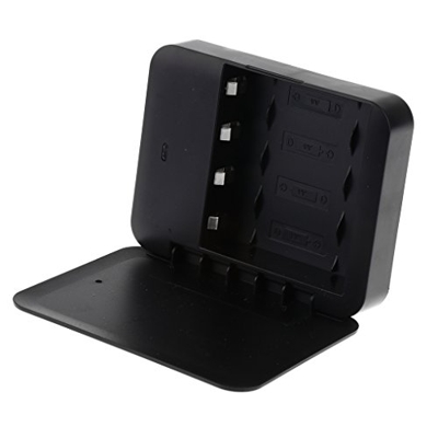 Cargador De Emergencia con Batería 4X AA para Samsung Galaxy Tab 10.1 iPhone 7 8 X - Negro