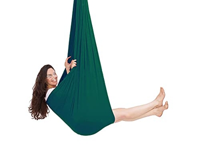 LHHL Hamacas oscilación Columpio de Terapia Hamaca Oscilación Columpio De Terapia Tela Colgante Infantil De Jardin Exterior Interior para Niños con Ne