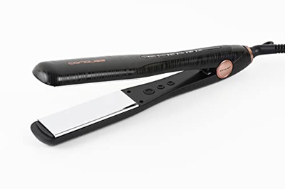 Corioliss WIDE | Plancha de Pelo para Mujeres | Tecnología y Placas de Titanio para Cabello con Volumen | Plancha Profesional con Control de Temperatu