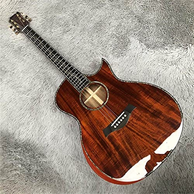 FKKLGNBDR Guitarra Guitarra acústica True Ebony Fingerboard, acústica GuitarFolk Pop Guitaracústica Guitarra kitsacústica Guitarras de Cuerda de Acero