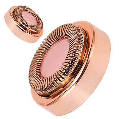 Cabezales de Repuesto para Removedor de Vello Facial para Mujeres, Cabezal de Máquina de Afeitar Facial para el Cuerpo Eléctrico para la Cara, Doble H