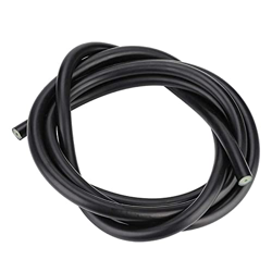 DAUERHAFT Tubo de Goma para Pesca submarina, 3 * 16 mm de látex, Ligero, Duradero, Negro, Tubo de Goma para Fusil, para Bricolaje y reemplazo, para Bu en oferta