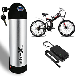 X-go Bateria Bicicleta Electrica 36V 10Ah 10.4Ah 370WH Down Tube Li-Ion Pedelec E-Bike Prophete Zündapp reemplaza baterías y Cargador para 250W 350W M precio