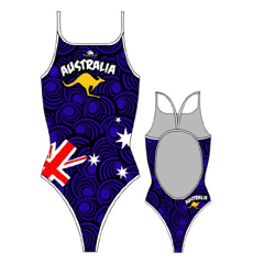 TurboTronic Australia 2011 Bragas de Bikini, Azul Marino, L para Mujer características
