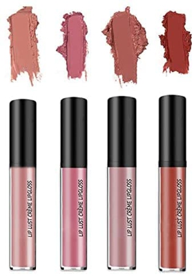 Lápiz Labial a Prueba De Agua Con Textura En Crema De 12 Colores, Brillo De Labios Lip Lust Creme Lápiz Labial Líquido Para Brillo De Labios, Lápiz La