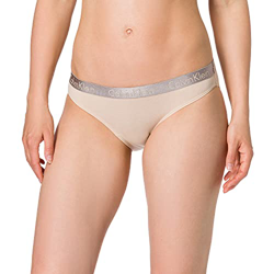 Calvin Klein Bikini Ropa Interior, Caqui Encantador, M para Mujer precio