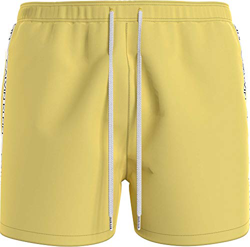Calvin Klein Medium Drawstring Baador para Hombre, Abril Amarillo, L precio