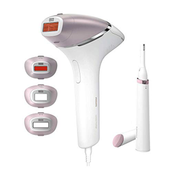 La depilación láser for la eliminación de Mujeres y Hombres IPL depilación sistema permanente del pelo con 4 accesorios for cuerpo, cara, del bikini y en oferta