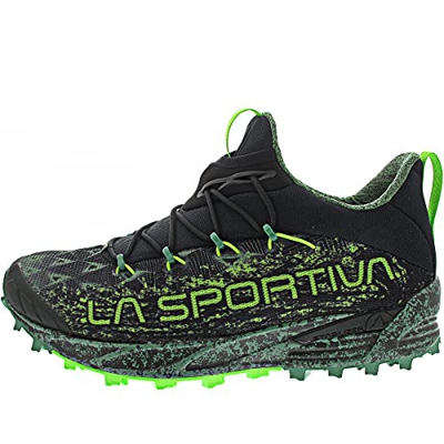 LA SPORTIVA Tempesta GTX, Zapatillas de Trail Running Hombre, Black/Grass Green, 43 EU