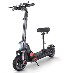 Patinete Eléctrico Adultos Batería de 48V 13Ah, 50 Kmh, hasta 45 KM de Largo Alcance, Motor 500 Scooter Eléctrico con Sillin Desmontable, Sistema de D características