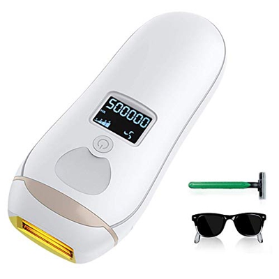 IPL depilación for hombres de las mujeres, de eliminación permanente del pelo Sistema de rejuvenecimiento de la piel, 500.000 flashes sin dolor profes