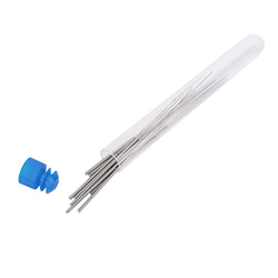 Gedourain Aguja De Limpieza De Boquilla De 0,35 Mm, Aguja De Limpieza De Boquilla De Impresora 3D No Magnética De Acero Inoxidable 10 Piezas para Piez precio