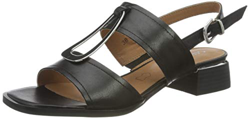 CAPRICE 9-9-28206-26, Sandalia con taln Mujer, Color Negro, 37 EU precio