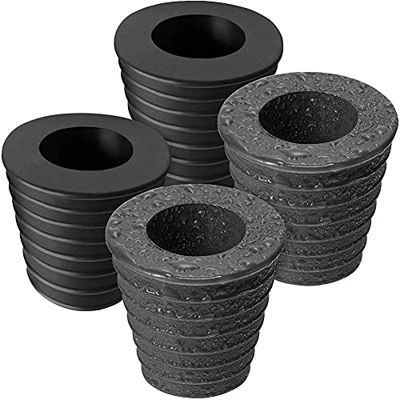 papyrifer 4 cuñas para sombrilla de 38 mm de diámetro, para apertura de agujero de mesa de patio o soporte de base de sombrilla