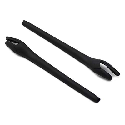 SOODASE Negro Kit de goma de silicona Juego de patas de repuesto para Oakley Radar EV Path Gafas de sol
