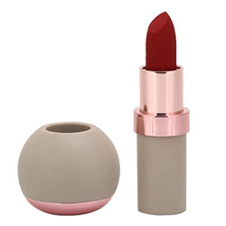 Barra de Labios de la Personalidad, Barra de Labios Mate de Shakes, Barra de Labios Profesional de Maquillaje de Labios Hidratante de Larga Duración(4 características