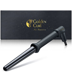 Golden Curl Hierro Rizador de Pelo GL506 - Ondulador Eléctrico Para Todos los Tipos de Cabello (18mm-25mm) (Germany) precio