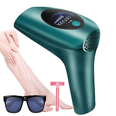 Dispositivo de depilación con láser de pulso ligero IPL, depilación láser permanente, pierna, axila, cara, adecuado para mujeres, dispositivo de depil