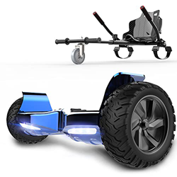 RCB hoverboards SUV Scooter Eléctrico Patinete Auto-Equilibrio Todo Terreno 8.5 ' Patinete Hummer Bluetooth + Hoverkart Asiento Kart para Overboard, R en oferta
