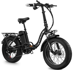 Bicicleta Eléctrica Plegable, Batería De Lones De Litio De 48V 18Ah con Neumático Gordo 20"* 4", Bicicletas Eléctricas De Montaña Adulto De Ciudad De  precio
