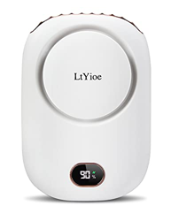 Ventilatore USB LtYioe Mini Ventilatore Portatile con 3 velocità Regolabili, Multifunzionale Ventilatore Personali Batteria Ricaricabile e Display LED características