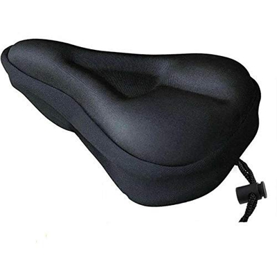 HZL Cubierta de sillín de Bicicleta, Piezas de Bicicleta, Asiento de bicicletaMountain Bike Comfort Almohadilla de Gel Suave Cojín cómodo Funda de Asi