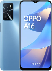 Oppo A16-4GB + 64GB, Mediatek Helio G35, 5000 mAh, 10W, Azul características
