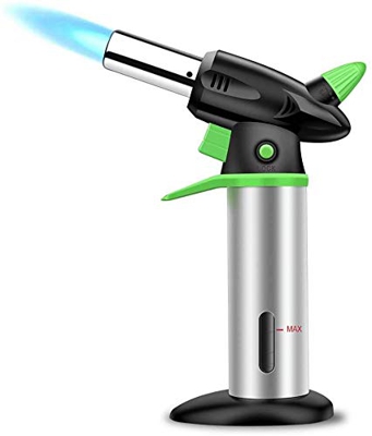 ZB ZealBoom - Quemador de gas butano, quemador de Bunsenbrenner Flammen Küchenbrenner dobles Flammen/Ideal para flambear, caramelizar, barbacoas, para