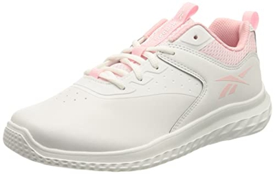 Reebok Rush Runner 4.0 Syn, Zapatillas de Running Mujer, FTWBLA/FTWBLA/PNKGLW, 38.5 EU