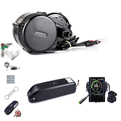 BAFANG BBS01B 36V 250W / 350W / 500W Kit de Conversión de Bicicletas Eléctricas, Batería de Tubo descendente Opcional de 36 V 7,8Ah/10Ah/15,6Ah/17,4Ah en oferta