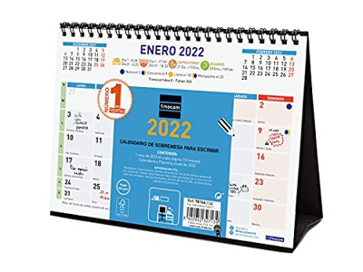 Finocam - Calendario 2022, Español, Sobremesa S - 210x150 mm