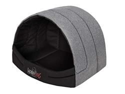 PillowPrim Caseta para perros cueva para perros y gatos, tamaño XL, 60 x 49 cm, color gris características