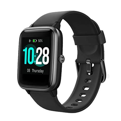 TOOBUR Smartwatch, IP68 Impermeable Reloj Inteligente con Pulsómetro, 1.3 Pulgada Pulsera Actividad Inteligente con Podómetro Monitor de Sueño, Reloj 