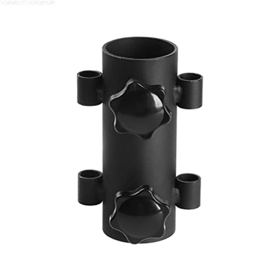 Asotagi Soporte de sombrilla portátil, soporte para sombrilla de patio, abrazadera para sombrilla de jardín, soporte de sujeción para terraza, balcón