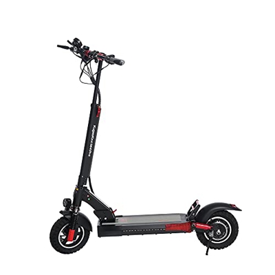 SUMEND EU Warehouse KUGOO KIRIN M4 PRO Scooter eléctrico para adulto, scooter con asiento desmontable,de motor de 500 W, 3 modos de velocidad, resiste