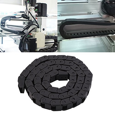 Portador de Alambre, Cadena de Arrastre de Cable Espaciado Pequeño Estructura Fuerte Cadena de Arrastre de Cable R28 Nylon Reforzado para Impresora 3D