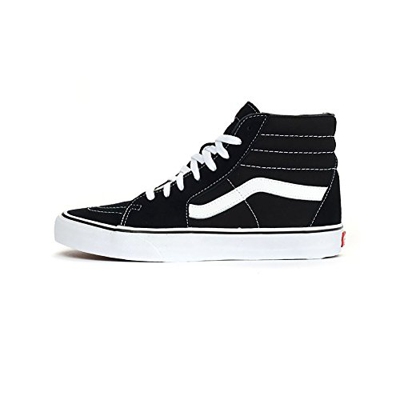 Vans UA SK8-Hi, Zapatillas Altas Unisex Adulto, Black/Black/Whi, 41 EU