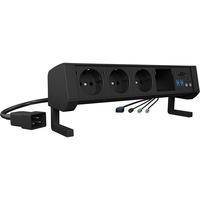 IB-TS301-5 hub de interfaz USB 3.2 Gen 1 (3.1 Gen 1) Type-A 5000 Mbit/s Negro, Regleta características