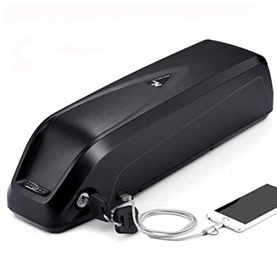 Lyy - 8866 Batería de Bicicleta de 52V, batería de Ion de montaña al Aire Libre con Cargador, Puerto USB Baterías de Bicicleta eléctricas para 500W 75