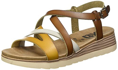 XTI 42715, Sandalia Mujer, Taupe, 38 EU