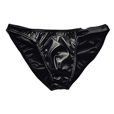 PU Briefs Bikini Traje de baño Hombres Nadar Bañarse en la Playa Bañadores Pantalones Cortos Gay Caderas Masculinas Push Up Ropa Interior Traje de bañ