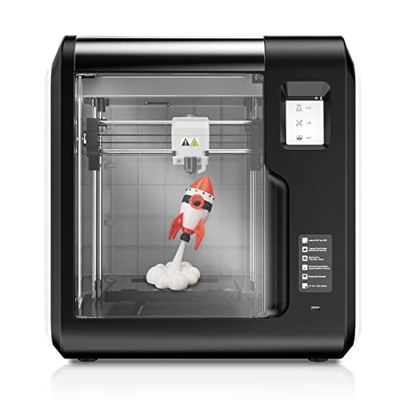 Impresora 3D Flashforge Adventurer 3 con boquilla extraíble rápida, nivelación automática y alta precisión, volumen de construcción 5.91 x 5.91 x 5.91
