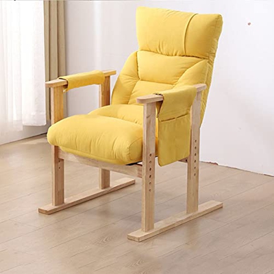 Wxnnx Tumbona Silla reclinable, Silla de Belleza Silla reclinable Moda Nail Art Tattoo Mask Sillón reclinable Plano Plegable Siesta Informal Silla Per